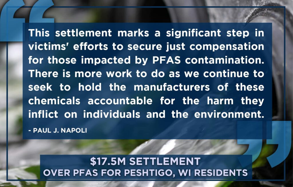 Peshtigo Class Settlement