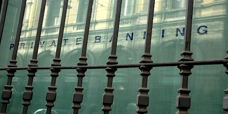 a concept of home banking with security