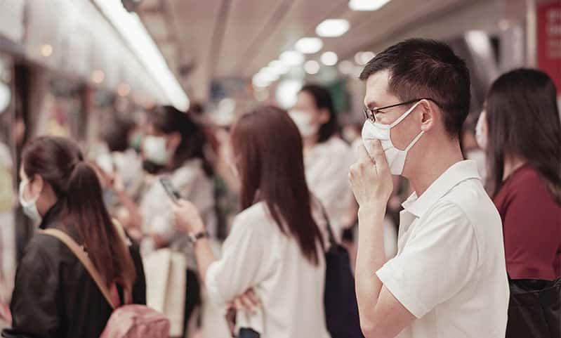 コロナウイルスの仕事