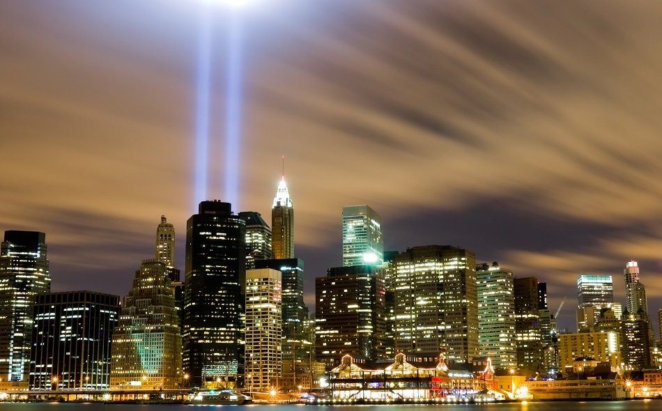 Lower Manhattan 9-11 Memorial Light