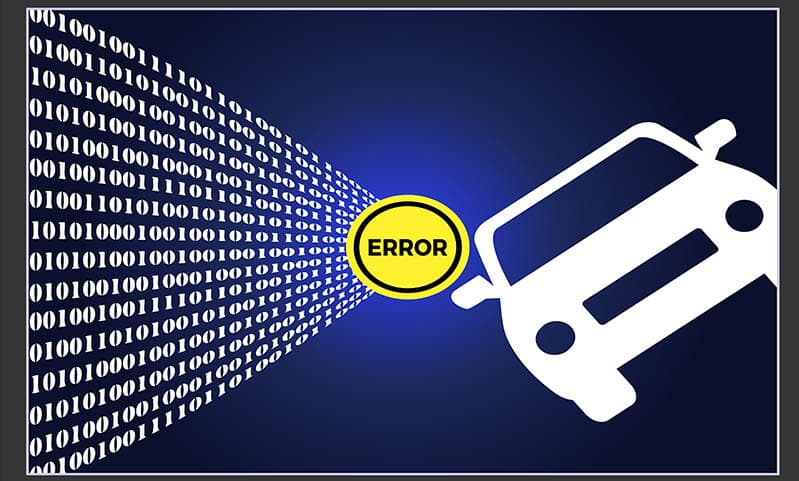 Choque del modo de asistencia al conductor