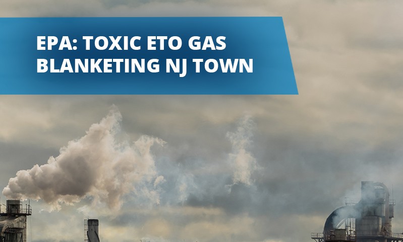 Toxic Gas Blankets NJ Towns