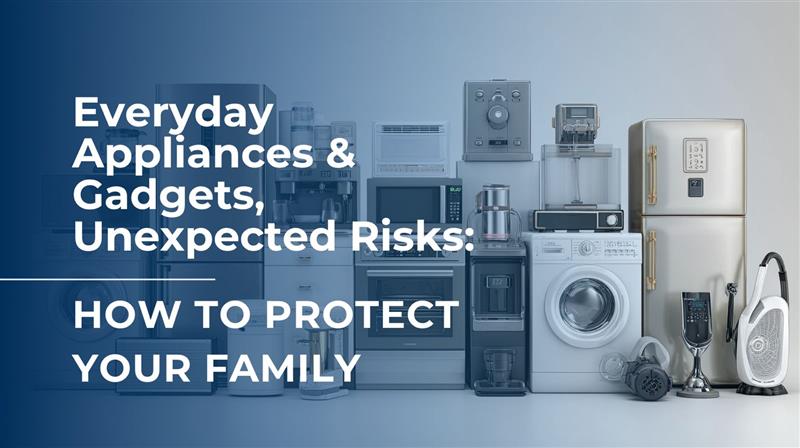 Everyday Appliances & Gadgets, Unexpected Risks: How to Protect Your Family