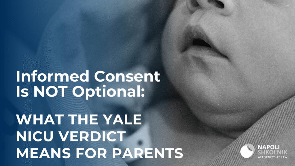 premature baby in nicu for Yale verdict on informed consent