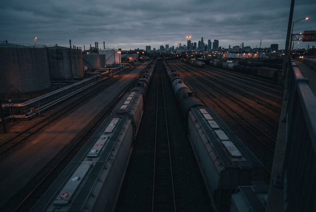 train in railyard with chemica Nano Banana Pro 23087