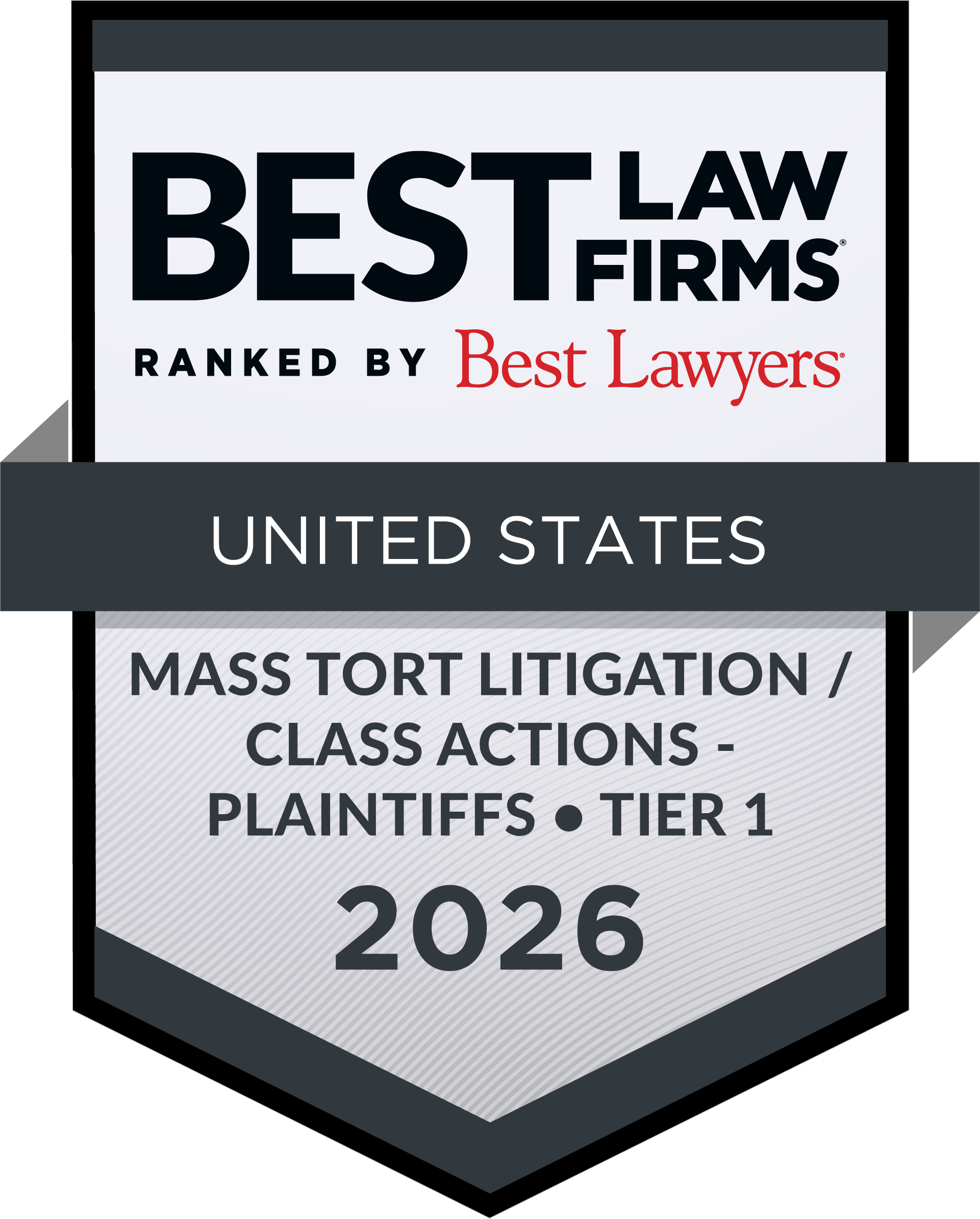 Best Law Firms National Tier 1 Badge
