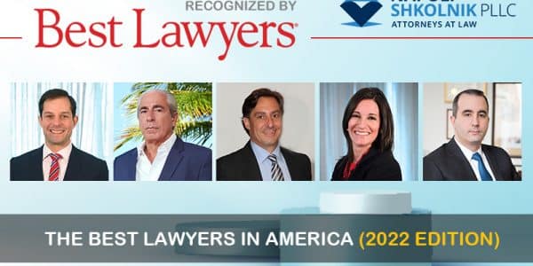 Best Lawyers in America Recognizes Napoli Shkolnik Lawyers