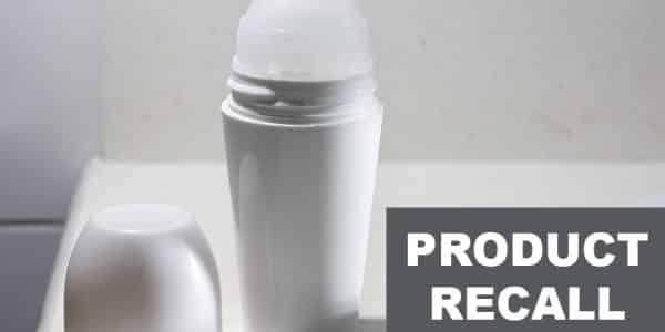 Deodorants Recalled Over High Levels of Carcinogenic Benzene